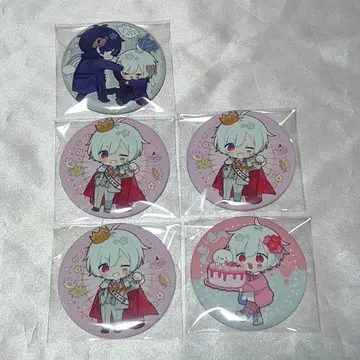 마후마후 AtR 벌스데이 캔뱃지 5개