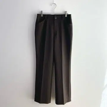 3975 [ 비쓰리 ] B-Three 슬랙스 팬츠 브라운 36 포멀 업무