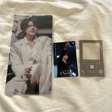 INI 후지마키 쿄스케 티켓 홀더 I Need I