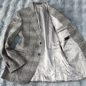 르 시크 x DRAGO 글렌체크 패턴 테일러드 자켓 S 상당