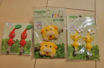 피크민 헤어 클립 3종 세트