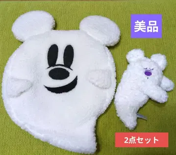 2개 세트 2025 할로윈 유령 베레모 부착 봉제 인형