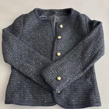 ships 노카라 트위드 자켓 36