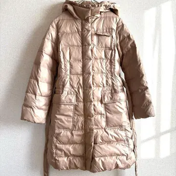 [ 새상품급 ] 아즈 노우 아즈 여성용 다운 코트 베이지