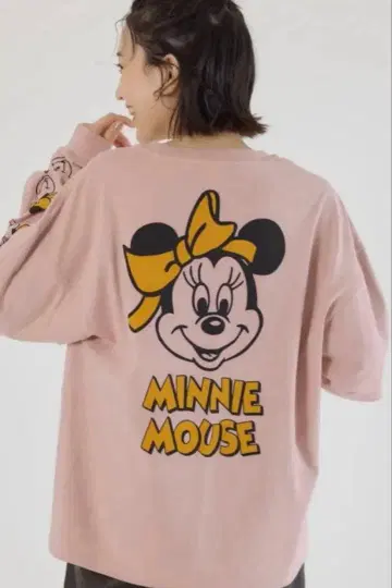 ( 미키 & 프렌즈 ) 레이어드 롱 슬리브 T셔츠