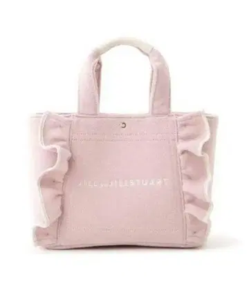 [ 새상품 ] JILL BY JILLSTUART 샤기 프릴 토트 핑크