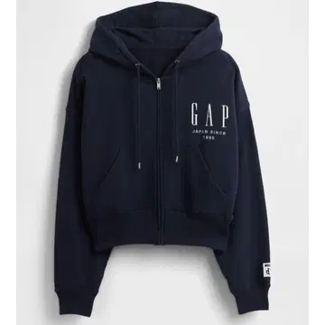 30주년 기념 GAP 로고 집업 후드티 XXS