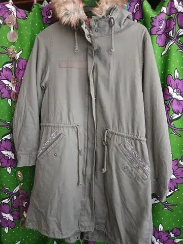 108 티티카카 밀리터리 모즈 코트