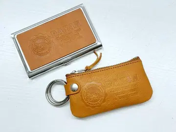 미사용 보관 와치필드 경질 카드 케이스 키링 부착 코인 케이스 세트