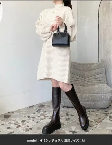 moment+ 니트 원피스 셋업 M 사이즈