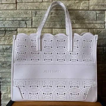 [ 새상품 ] JILLSTUART 플레이 토트백 화이트