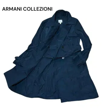 아르마니 콜레치오니 트렌치코트 트렌치 자켓 레인코트 44