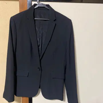 블랙 팬츠 수트 LL