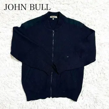 [ JOHN BULL ] 니트 가디건 심플 블랙 [ M ]