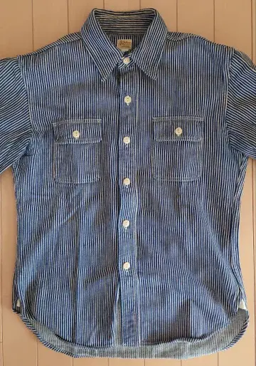 DELUXEWARE 히코리 헤비 플란넬 셔츠