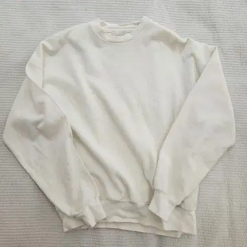 blurhms ROOTSTOCK 화이트 크림 맨투맨