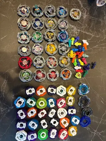 베이블레이드 X 세트 다색 부품 다수