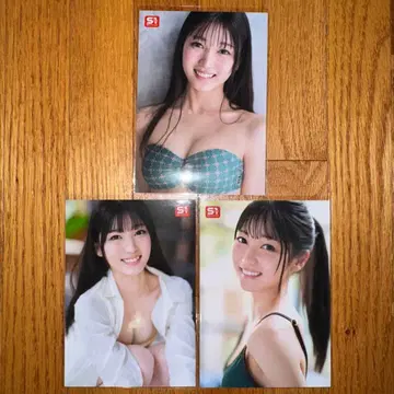 하츠미 나노카 수량 한정 혜택 브로마이드 3장 세트