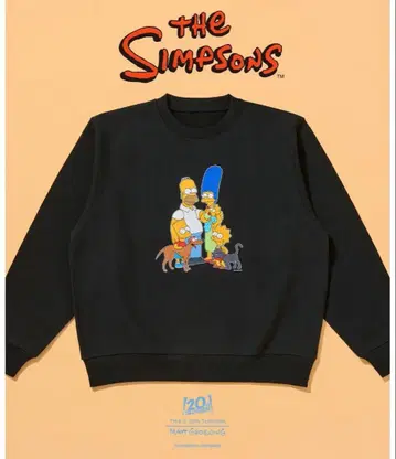즉시 완판 THE SIMPSONS 스웨트 셔츠 L 사이즈 심슨