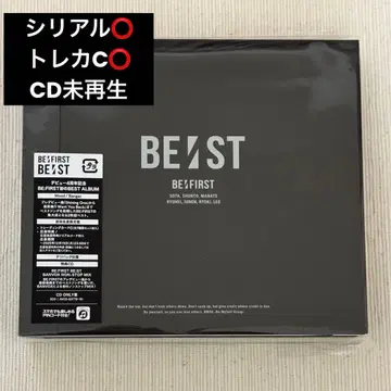 BE:FIRST BE:ST 초회 생산 한정판 (CD 3장)