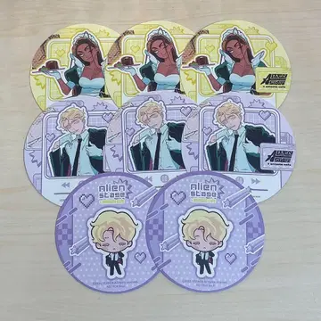 에이리언 스테이지 에이스테 애니 카페 SD 코스터 특전 현아 루카