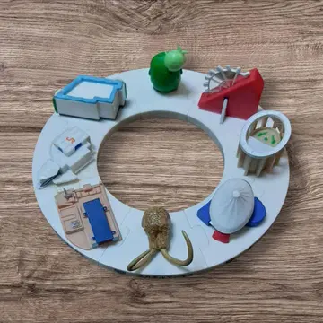 아이치 박람회 한정 오리지널 피규어 컬렉션 8종류 컴플리트