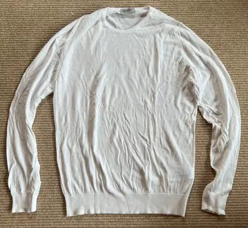 JOHN SMEDLEY HATFIEL 씨 아일랜드 코튼 크루넥 니트