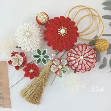 쓰마미세이 머리 장식