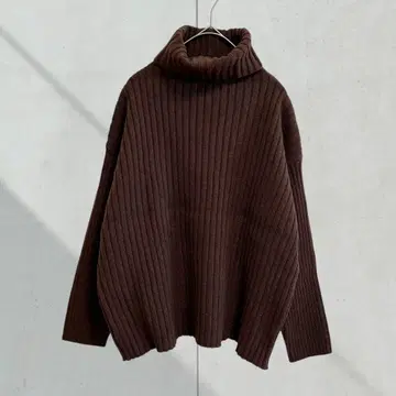 2461 [루카 레이디 랙 루카] 니트 긴팔 터틀넥 리브