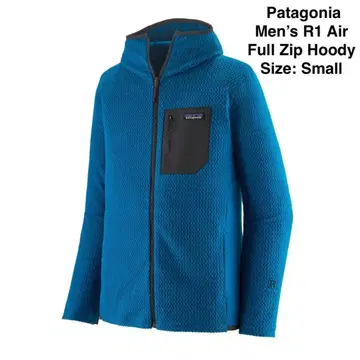 파타고니아 R1 에어 풀 지퍼 후디 ENLB 사이즈 S