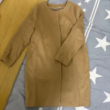 UNTITLED 베이지 롱 코트 42