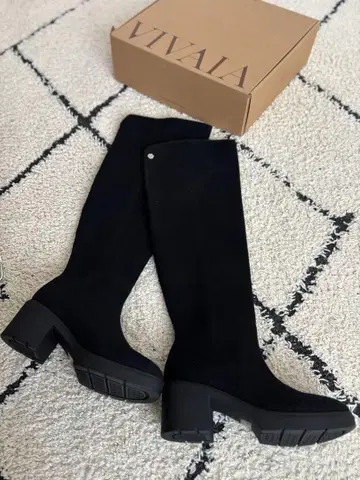 VIVAIA 니하이 부츠 블랙 24cm