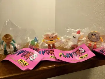 FLAVORS 플레이버즈 피규어 컬렉션 Vol.5 가챠 4점