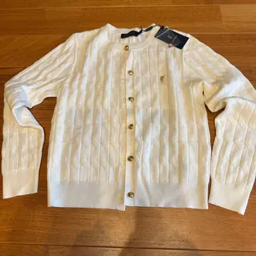 polo walk 케이블 니트 가디건