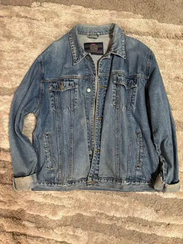 징글러스 데님 자켓 빅 실루엣 빈티지