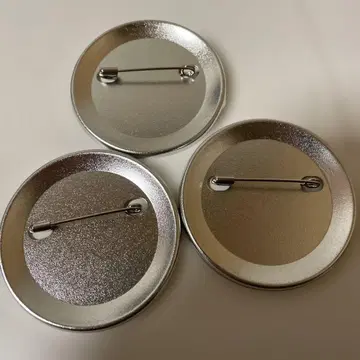 메탈제 핀 배지 3개 세트