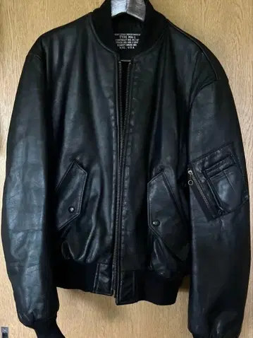 SCHOTT BROS. MA-1 가죽 자켓 38 사이즈