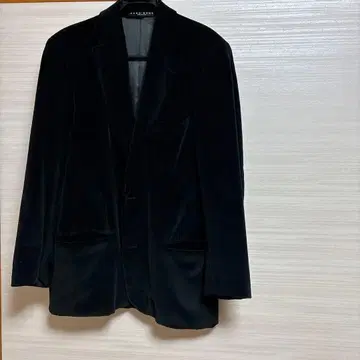 HUGO BOSS 블랙 벨벳 자켓