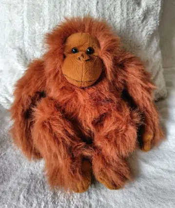 싱가포르 동물원 봉제 인형 오랑우탄