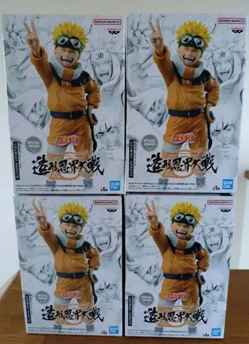 조형 인계대전 NARUTO 우즈마키 나루토 4개 세트