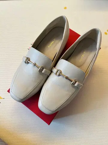 ORiental TRaffic 24.5cm 베이지 가죽 로퍼