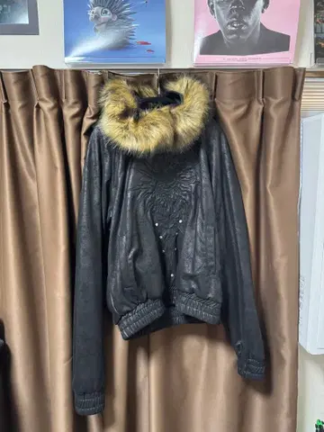 공식 매장 구매 Personsoul 후드티 y2k 인조 가죽