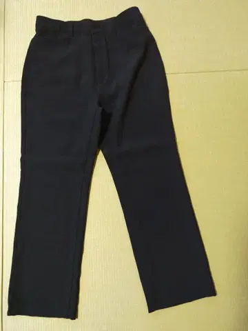 하르메쿠 ZUBON 프론트 오픈 스트레이트 11호 네이비