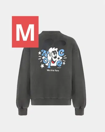 NOICE X VERDY VICK SWEATSHIRT - CHARCOAL