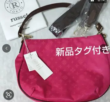 택 포함 새상품 러셋 2WAY 숄더백 정가 23,100엔