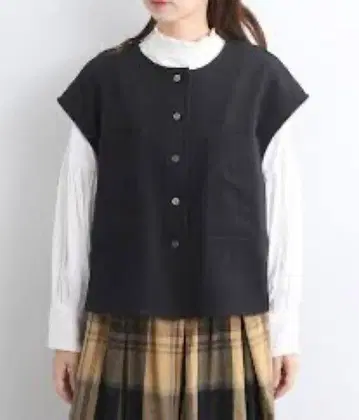 [새상품] TUTIE. 코튼 린넨 트윌 베스트