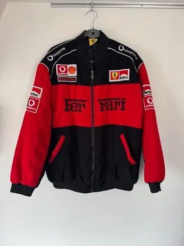 페라리 FERRARI 레이싱 자켓 XL 블랙 F1