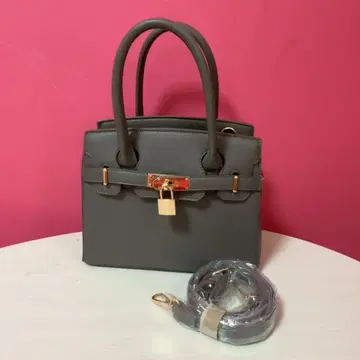 다크 그레이 숄더/핸드백