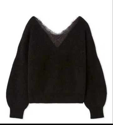 FRAY I.D 프레이 아이디 레이스 트리밍 라쿤 풀오버