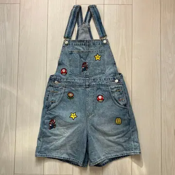 LeVI'S 오버롤 마리오 콜라보 XS